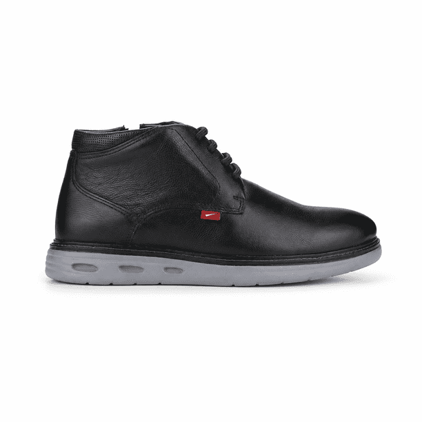 Botin Ferracini Hombre 4567 Full Negro Casual