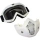 thumbnail image 4 of Gafas de moto y máscara desmontable Birdz Skylark White, 4 of 7