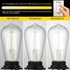 thumbnail image 5 of Bombillas LED Gozelux Vintage Edison de 6 W, 4000 K, E26, regulables, paquete de 6, 5 of 7