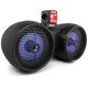 thumbnail image 1 of Parlantes Pyle 20 cm impermeables con LED y diseño 2 vías, color negro, 1 of 7