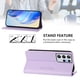 thumbnail image 3 of Funda Billetera con Soporte para Samsung Galaxy S21 Ultra Bloqueo RFID Plegable Morado claro, 3 of 6