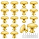 thumbnail image 1 of Perillas Para Cajones De 30 Mm Color Dorado Acero Inoxidable 18 Piezas, 1 of 7