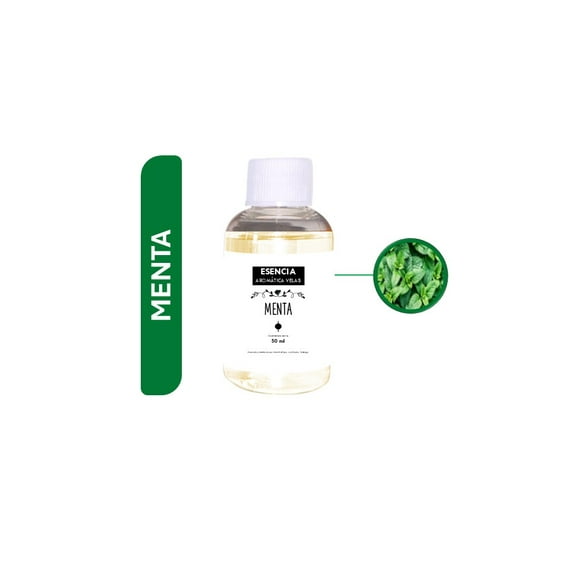 Esencias Aromáticas Pura Para Velas De Soya Y Parafina 50ml Menta
