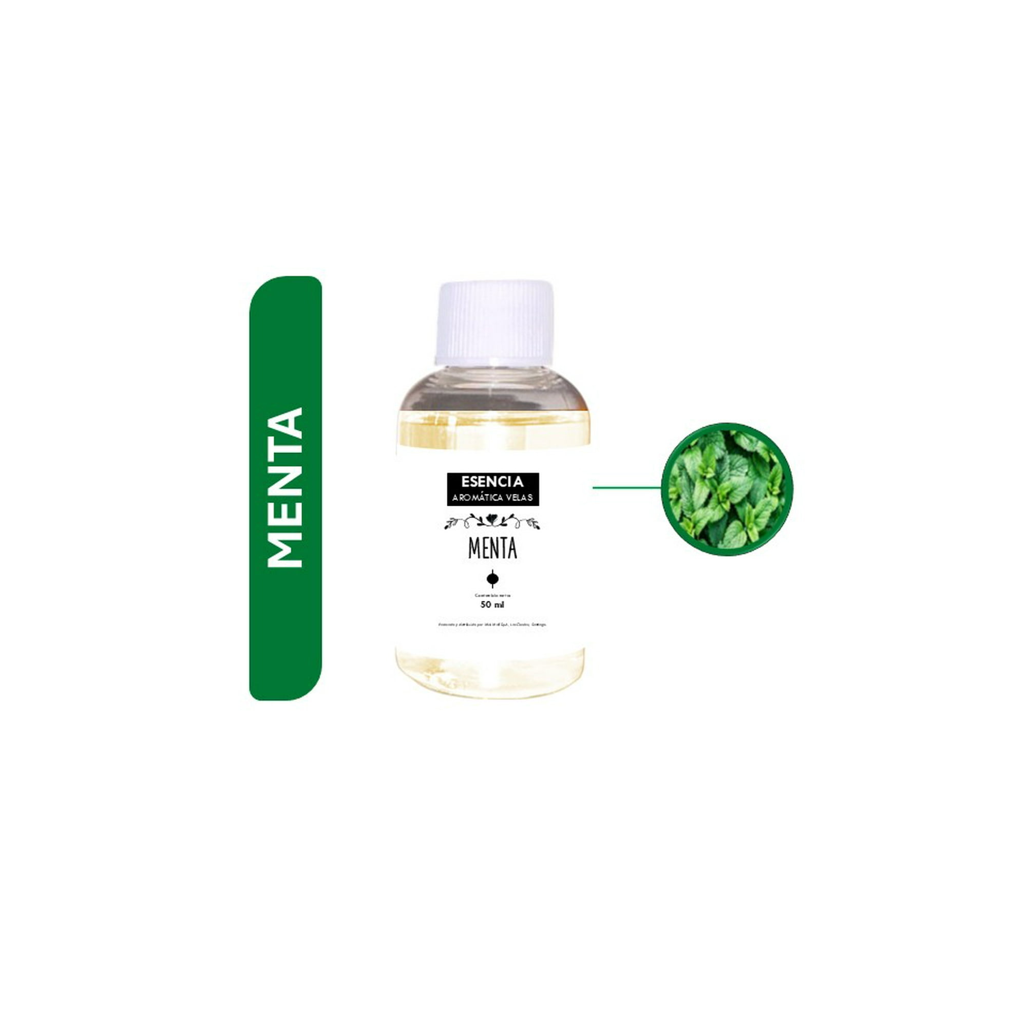 Aromas Mini Mall - Esencias Aromáticas Pura Para Velas De Soya Y Parafina 50ml Menta