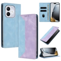 Funda Foxdock Para Honor 400 Lite De Cuero Premium Bicolor Con Ranuras Rfid, Carcasa Tipo Billetera Antigolpes Y Soporte Plegable