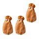 thumbnail image 3 of 3pieces pleuche piano sustain pedal cover foot sleeve protector pad camel, 3 of 5