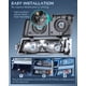 thumbnail image 4 of Conjunto de faros y luces traseras compatible con Chevy Silverado, 4 of 9