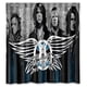 thumbnail image 1 of Cortina de ducha Aerosmith, juego de cortina de baño con ganchos, tamaño 66 x 72 pulgadas, 1 of 3