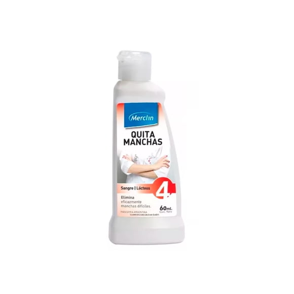 Quita Manchas Sangre-textil 4 Merclin 60ml