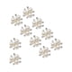 thumbnail image 5 of 10 Botones De Cuentas De Diamantes De Imitación Con Reverso Plano Para Accesorios De Ropa, 5 of 5