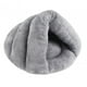 thumbnail image 2 of Cama Para Perros Con Forma De Zapatilla Cama Para Gatos Cama Para Mascotas Perrera Para Conejos Gatos De Interior Gatitos Gris Claro 45 Cm X 35 Cm, 2 of 5