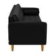 thumbnail image 5 of Sofa Retro 3CG Felpa 04 Negro, 5 of 6