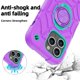 thumbnail image 5 of Funda KCJ iPhone 15 Pro 6.1" con soporte de anillo giratorio, 5 of 8