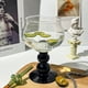 thumbnail image 3 of Copas de vino negras de 400 ml para agua, ideales para bodas, fiestas, zumos y mucho más. Diseño elegante., 3 of 6