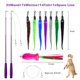 thumbnail image 2 of Juego de varitas interactivas ZeyZoo de Cat Toys para gatos de interior, 11 unidades, 2 of 7