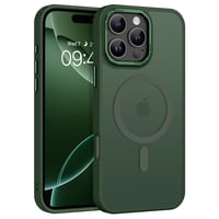 Funda De Teléfono Bentoben Para Iphone 16 Pro Max 6.9 Verde Translúcido