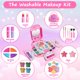 thumbnail image 2 of Kit de maquillaje Topsolid Kids para niña con espejo, lavable a partir de 3 años, 2 of 7
