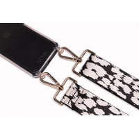 Vonik - Carcasa Transparente Con Strap White Cheetah Iphone 13 Mini