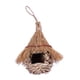thumbnail image 2 of Casa de pájaros de hierba, casa de nido de loros, casa de colibrí, casa de pájaros tejida a mano para ventana, decoración de jardín y césped al aire, 2 of 5