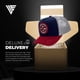 thumbnail image 5 of Gorra Urban Effort 5 Paneles Malla Snapback (Azul y Vino), 5 of 6
