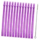 thumbnail image 1 of 12 Pajitas Reutilizables Para Fiestas De Verano Para Ni?os Y Adultos, Color Morado, 1 of 5