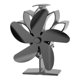 thumbnail image 5 of Ventilador De Estufa De 5 Aspas Accionado Por Calor Quemador De Le?a Chimenea Que Circula Aire Caliente, 5 of 5