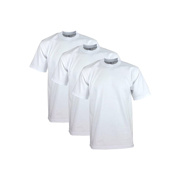 Camiseta Pro Club para hombre, algodón pesado, manga corta, x3