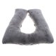 thumbnail image 4 of Cubierta De Asiento Del Inodoro Cachón De Cómodo Flexible Para Pacientes Seniors Cafe Gourd Tipo De Gris, 4 of 5