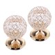 thumbnail image 4 of 2x Candelabros Votivos De Cristal Bling Para Centros De Mesa De Boda, 4 of 5