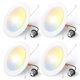 thumbnail image 1 of Luces LED empotrables Amico 5/6" 12W 5CCT, paquete de 4, 1 of 6