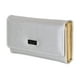 thumbnail image 2 of Billetera Flap-Bessie Gris, 2 of 4