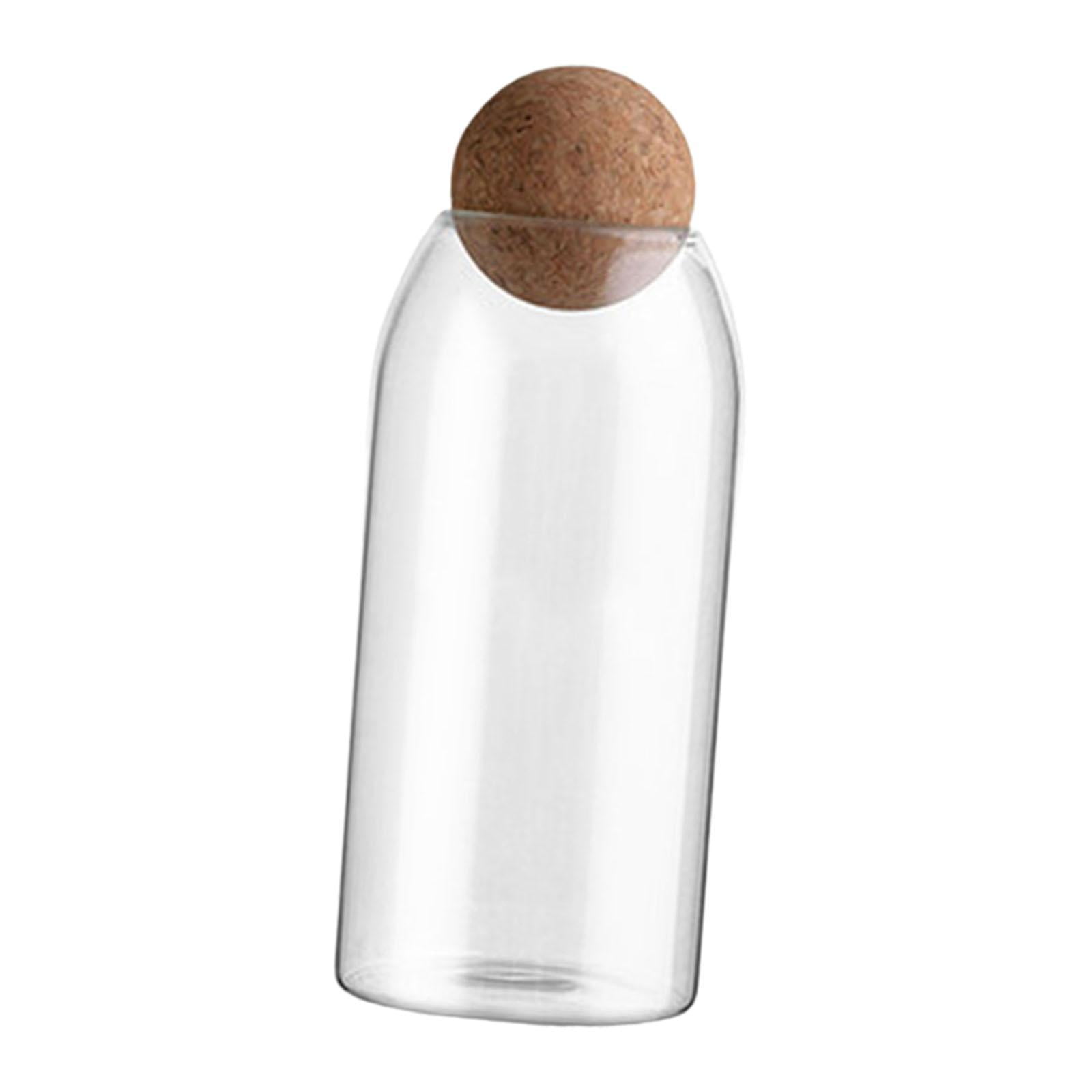 Bothyi - Recipiente De Almacenamiento De Vidrio Para Despensa, Tarro De Almacenamiento De Alimentos Para Avena, Cereales, Granos De Café S 1000ml