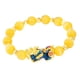 thumbnail image 5 of Chino Feng Shui Obsidian Bead Pixiu Charms Pulsera Joyería Amarillo, 5 of 5