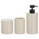 thumbnail image 1 of Juego de 3 accesorios para tocador de baño y encimera, diseño mDesign, resina, 1 of 9