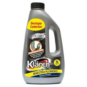Destapa Cañerias Extra Power Klaren 1L Gris