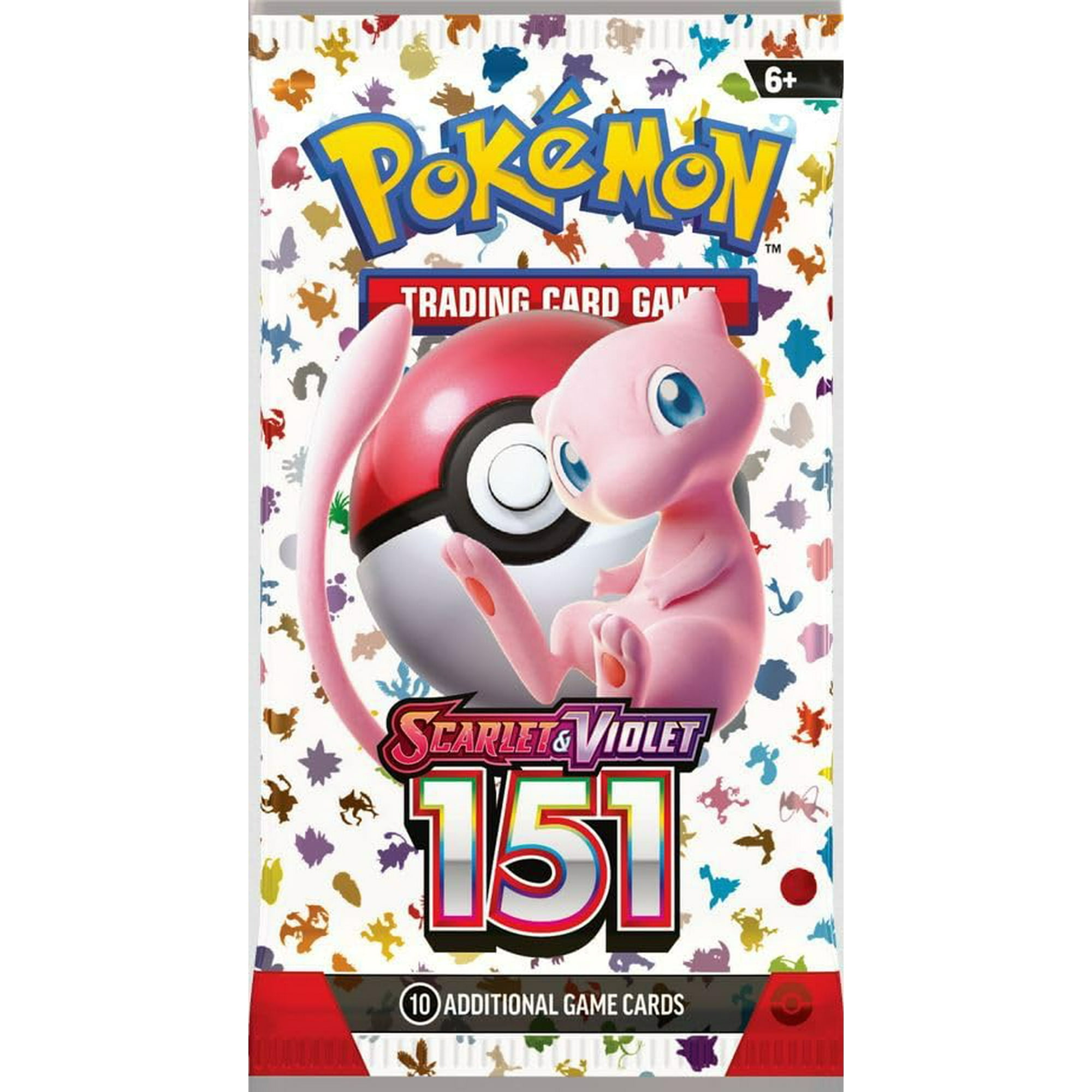 Paquete De Refuerzo Pokémon Scarlet & Violet 151 Con 10 Cartas