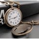 thumbnail image 2 of Reloj de bolsillo, los mejores relojes de moda, vintage, bronce, tren de vapor, 2 of 7