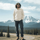 thumbnail image 1 of Camisa Outdoor Trekking Hombre Ripstop Protección Uv+50  Beige, 1 of 8