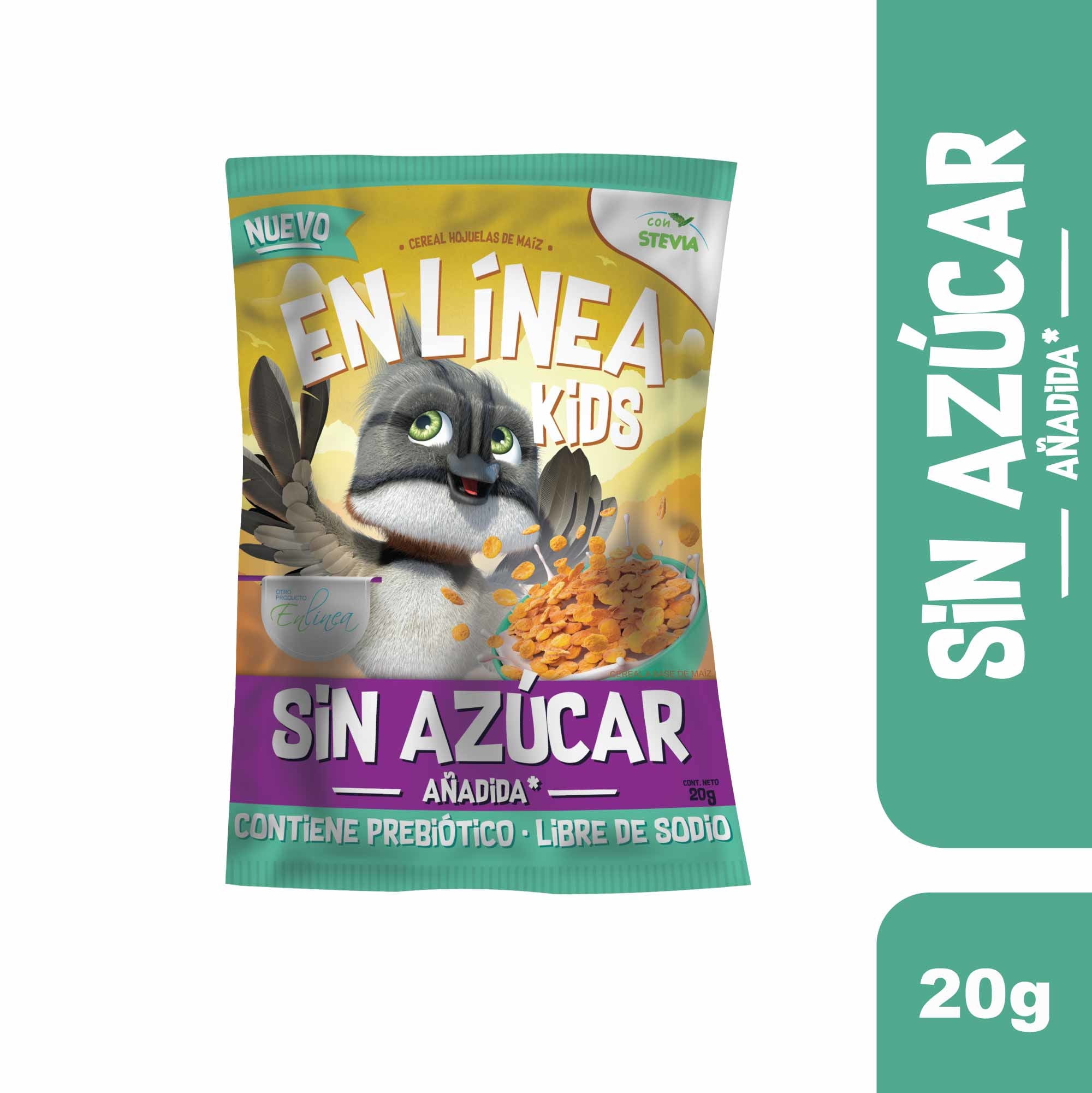 Cereal Hojuelas De Maíz Endulzadas 20 g En Línea