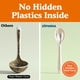 thumbnail image 3 of Juego de utensilios de cocina Ziruma de 8 piezas de silicona con núcleo de acero inoxidable, 3 of 7