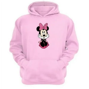 Genérico - Poleron Canguro Ratoncita M. Rosa Talla S Unisex