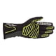 thumbnail image 2 of Guantes de karting Alpinestars Tech-1 K V2, talla pequeña, negro/amarillo, 2 of 2