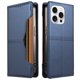 thumbnail image 1 of Funda Billetera para [iphone 16 Pro] Tarjetero Magnético Soporte Azul, 1 of 6