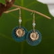 thumbnail image 4 of Gorgeous Boho Sunflower Earrings - Perfect for Vintage Engagement & Wedding Jewelry Gifts for Women, 4 of 4