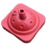 Magideal - Base De Paraguas Llena De Agua Soporte De Poste De Paraguas Capacidad De 10 Kg Soporte De Mercado Resistente Y Duradero Soporte De Paraguas Para Patio Rojo