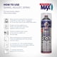 thumbnail image 3 of Pintura en aerosol SprayMax 1K Uni Black Satin 400 mL para automotriz, 3 of 9