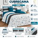 thumbnail image 2 of Cubrecama De Verano Tamaño King Con Diseñño, 2 of 3