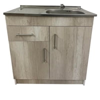 Dhi - Kit Lavaplatos Con Mueble 80X50 Toscana Secador Izquierdo