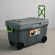 thumbnail image 4 of Cooler Termico Con Ruedas Y Bandejas 54 L Gris Verde, 4 of 4