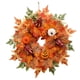 thumbnail image 1 of Corona De Otoño Colgante Con Calabazas Corona De Otoño Para Fiesta De Festival Halloween, 1 of 5